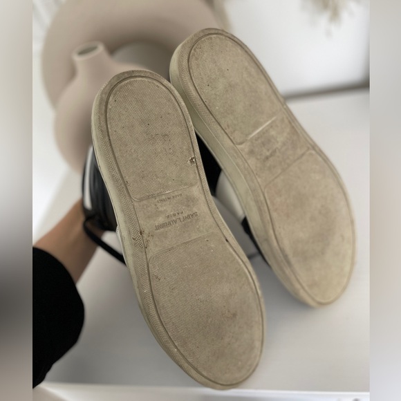 SAINT LAURENT Signature Court Classic SL/10H Leather High Top Sneakers - Picture 5 of 7